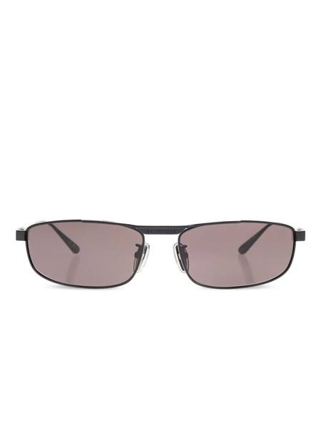  Balenciaga Eyewear Rectangular-frame Sunglasses - Black 
