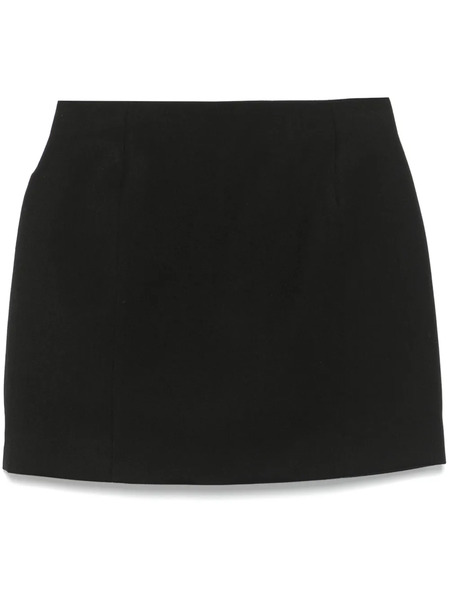  Balenciaga Hourglass Mini Skirt - Black 