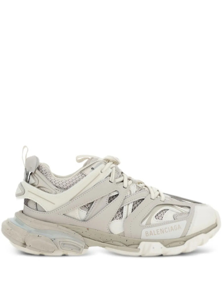  Balenciaga Lace-up Structured-sole Sneakers - Grey 