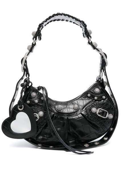  Balenciaga Le Cagole Xs Shoulder Bag - Black 