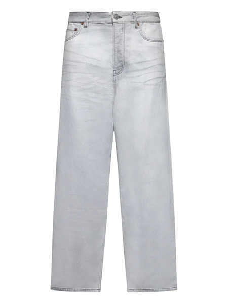  Balenciaga Logo-patch Jeans - Grey 