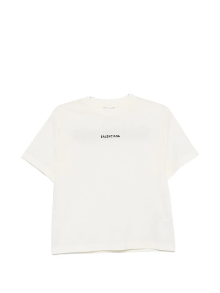  Balenciaga Logo T-shirt - Neutrals 