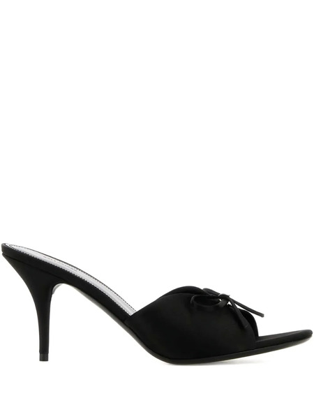  Balenciaga 80mm Bow-detailing Sandals - Black 