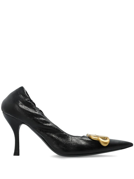  Balenciaga Monaco 90mm Pumps - Black 