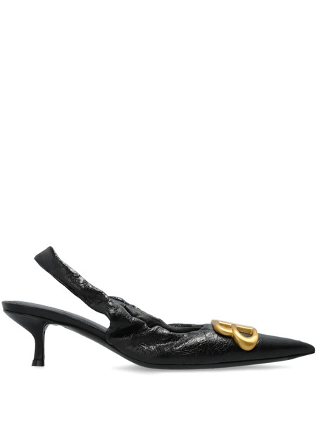 Balenciaga Monaco 50mm Pumps - Black 