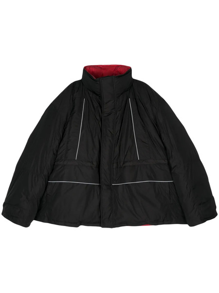  Balenciaga Oversized Padded Parka - Black 