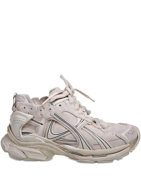  Balenciaga Panelled-design Sneakers - Neutrals 