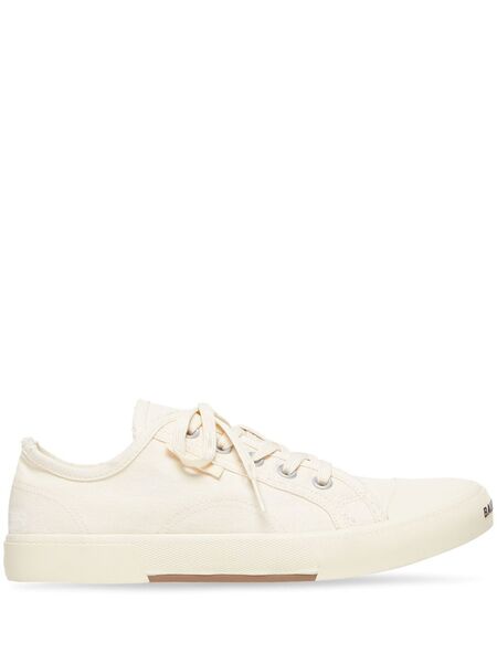  Balenciaga Paris Low-top Sneaker Mules - White 