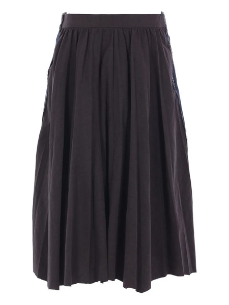  Balenciaga Pleated Skirt - Black 