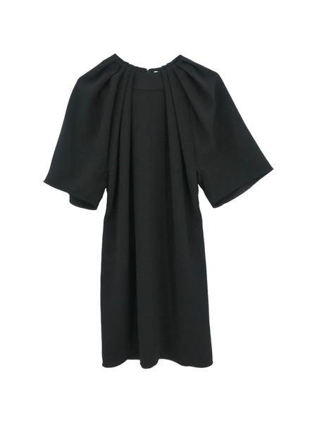  Balenciaga Pre-owned 2015 Round-neck Midi Dress - Black 