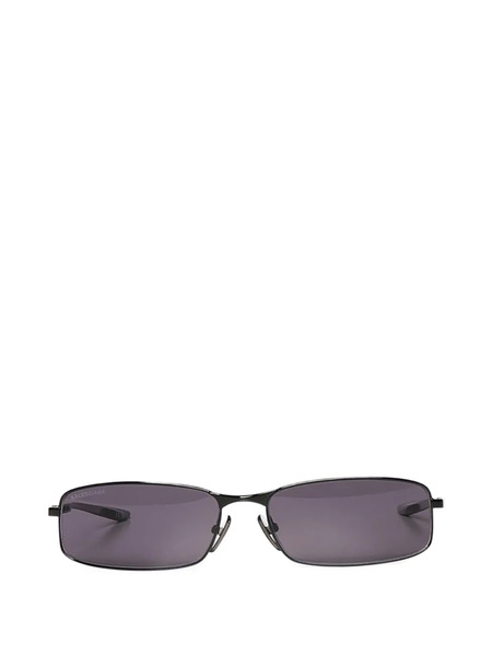  Balenciaga Rectangle-frame Sunglasses - Black 