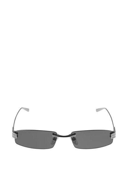  Balenciaga Rectangle-frame Sunglasses - Silver 