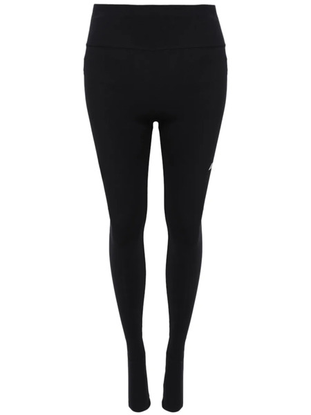 Balenciaga Reflective-logo Leggings - Black 