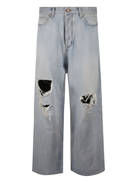  Balenciaga Ripped Jeans - Blue 