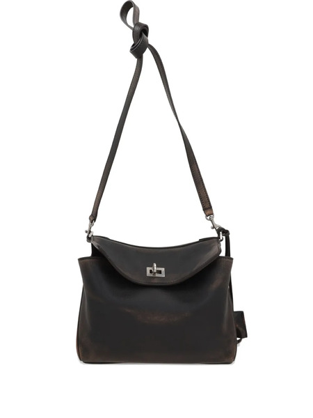  Balenciaga Small Rodeo Leather Messenger Bag - Brown 