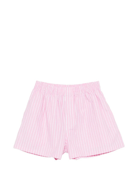  Balenciaga Striped Shorts - Pink 