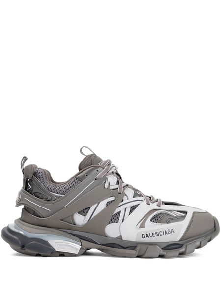  Balenciaga Track Faded-effect Sneakers - Brown 