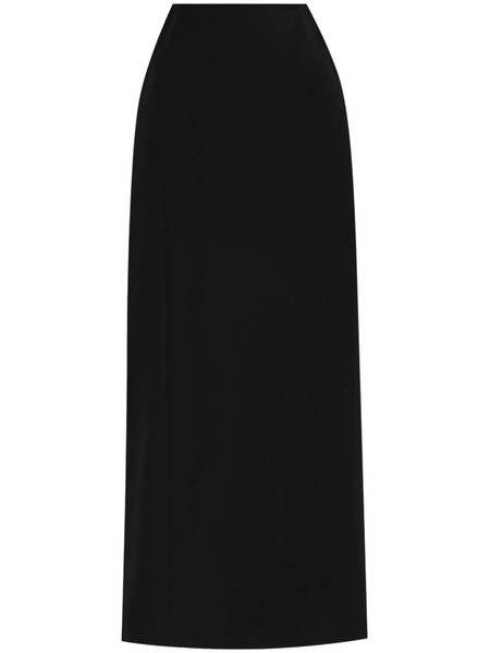 Balenciaga Wool Maxi Skirt - Black 