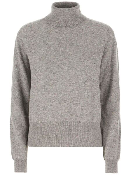  Ballantyne Cashmere Jumper - Grey 