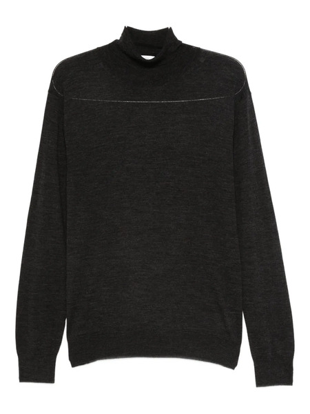  Ballantyne High-neck Sweater - Grey 