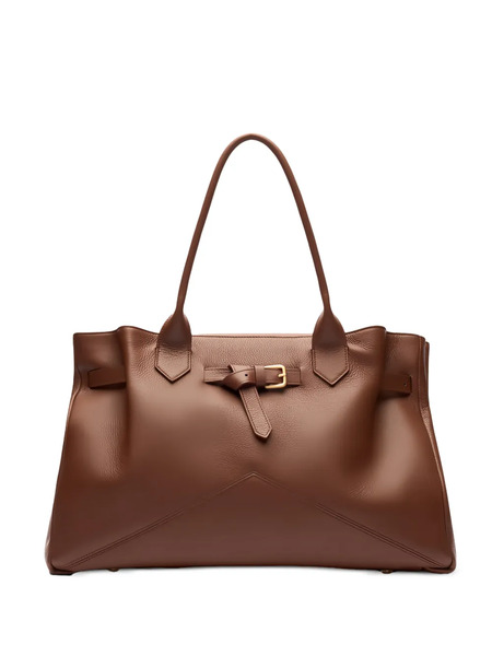  Ballantyne Kate 990 Buckle Strap Tote Bag - Brown 