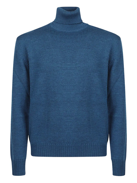  Ballantyne Roll-neck Sweater - Blue 