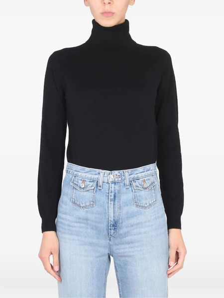  Ballantyne Turtleneck Long-sleeve Sweater - Black 