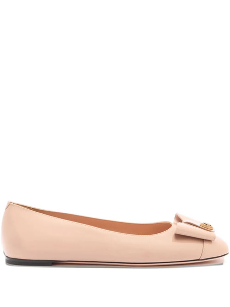  Bally B-bow Ballet Flats - Neutrals 