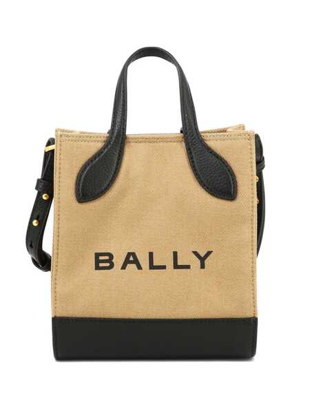  Bally Bar Logo-print Tote Bag - Neutrals 