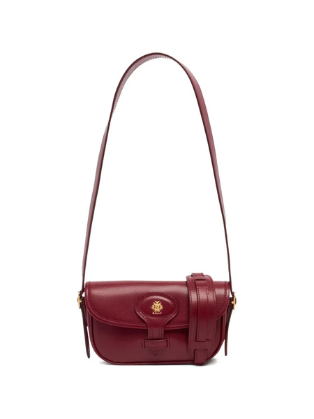  Bally Beckett Leather Shoulder Bag - Red 