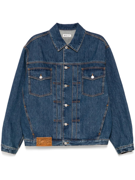  Bally Button-up Denim Jacket - Blue 