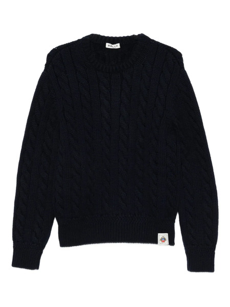  Bally Cable-knit Sweater - Blue 