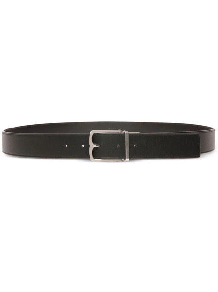  Bally Country 35 Leather Belt - Black 