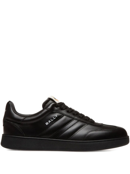  Bally Crest Ribbon-detail Sneakers - Black 