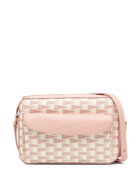  Bally Daniel Pennant-print Crossbody Bag - Pink 