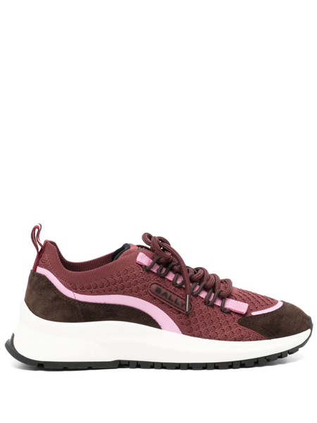  Bally Daryel Mesh-panel Sneakers - Red 