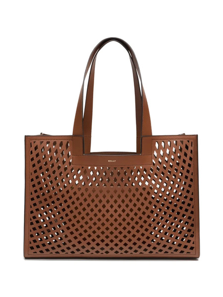  Bally Easy Bally Tote Bag - Brown 