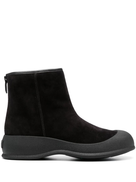  Bally Elin Suede Ankle Boots - Black 