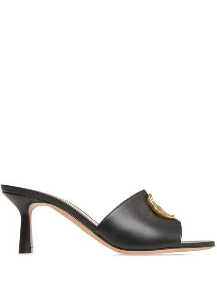  Bally Geha 65mm Logo-plaque Sandals - Black 