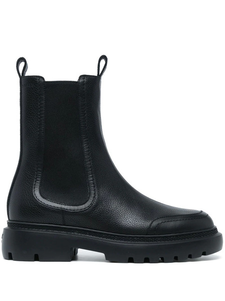  Bally Ginny 30mm Leather Boots - Black 