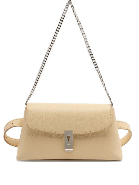  Bally Grained Lock-me Mini Bag - Neutrals 