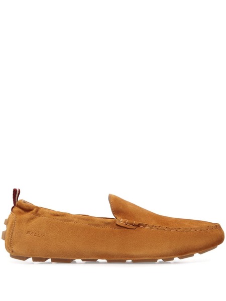  Bally Kyler Suede Loafers - Brown 