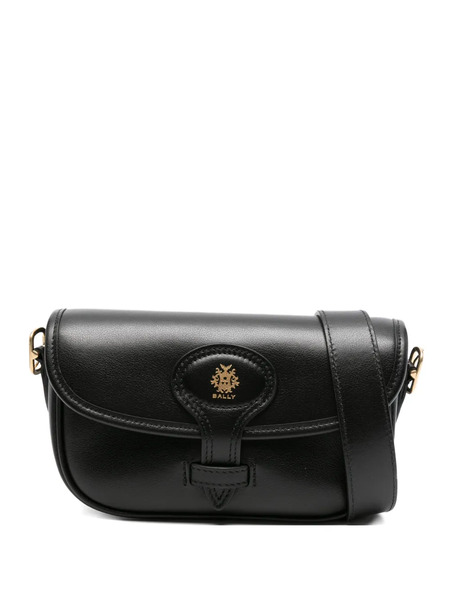  Bally Leather Crossbody Bag - Black 