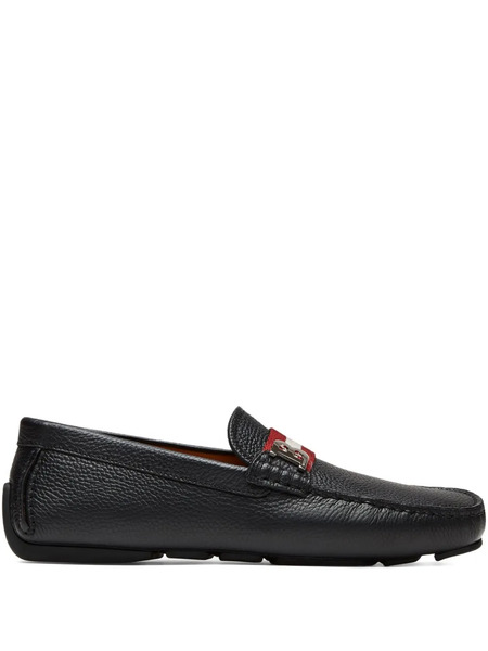  Bally Leather Loafers - Black 