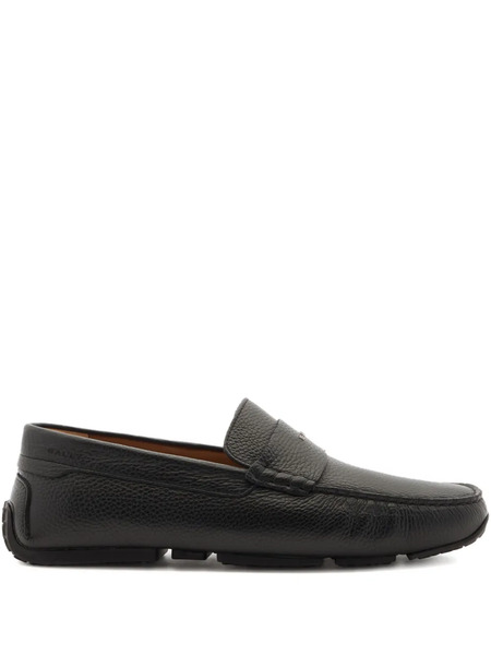  Bally Leather Loafers - Black 