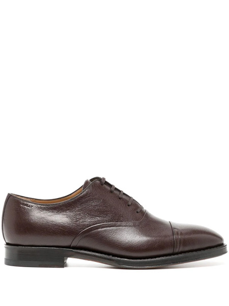  Bally Leather Oxford Shoes - Brown 
