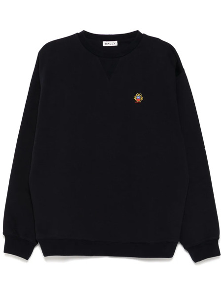 Bally Logo-embroidered Sweatshirt - Blue 