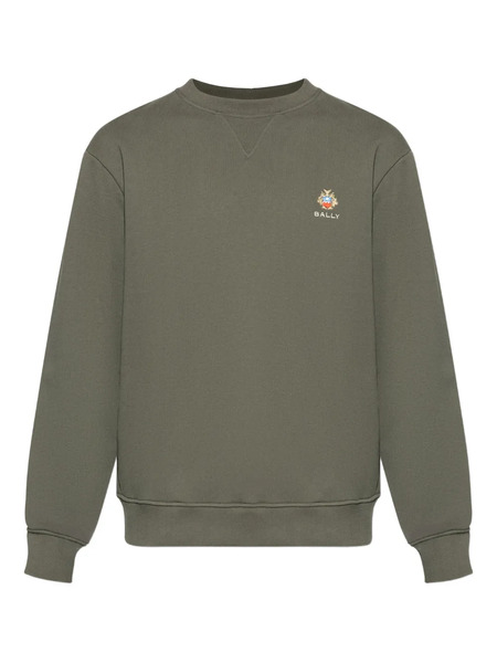  Bally Logo-embroidered Sweatshirt - Green 