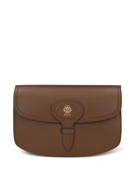  Bally Logo-plaque Cross Body Bag - Brown 