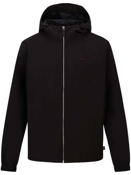  Bally Logo-print Hooded Jacket - Black 
